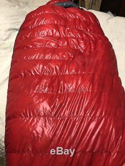 Mountain Hardwear Phantom 0 degree sleeping bag (mummy down long left zipper)
