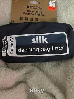 Mountain Warehouse Extreme Everest Down Sleeping Bag And Silk Liner
