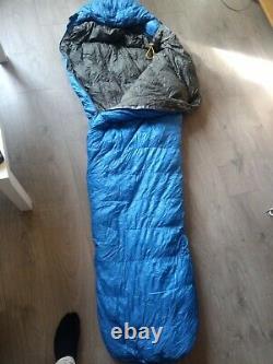 Mountain equipment Helium 600 down sleeping bag Blue