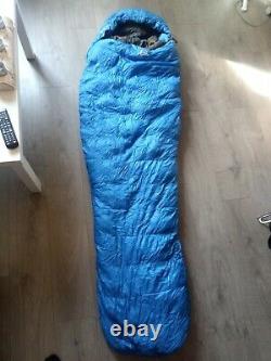 Mountain equipment Helium 600 down sleeping bag Blue