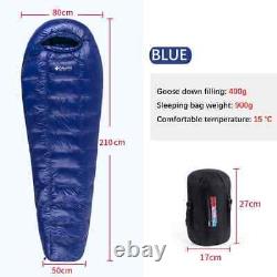 Mountaindream Outdoor Goose Down Sleeping Bags Mummy Type for Camping Trip Adult