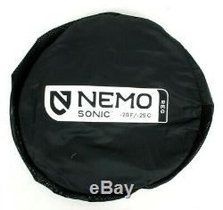 NEMO Equipment Inc. Sonic -20 Sleeping Bag -20 Degree Down Reg /47147/