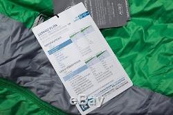 NEW $220 Men's Sierra Designs ZISSOU PLUS 700 Fill Down 2 Season Sleeping Bag