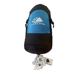 NWT Hyke & Byke Snowmass 0 Degree Down Sleeping Bag Backpacking ultralight short