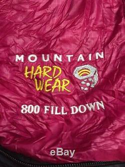 NWT Mountain HardWear Women PHANTOM 0F/-18C Reg 800 Fill Down Sleeping Bag $650