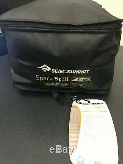 NWT Sea to Summit Spark SpIII LONG Sleeping Bag 18 Degree Ultralight 850 Fill