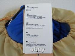 NWT The North Face Eco Trail Double 2 Person 20F / -7C Sleeping Bag LONG LH Blue