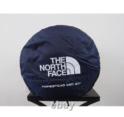 NWT The North Face Homestead Bed 20F / -7C Sleeping Bag Regular Tea Green Navy