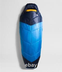 NWT The North Face One Bag 700 Sleeping Bag Regular Super Sonic Blue/Arrow wood