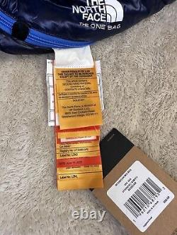 NWT The North Face One Bag 700 Sleeping Bag Regular Super Sonic Blue/Arrow wood