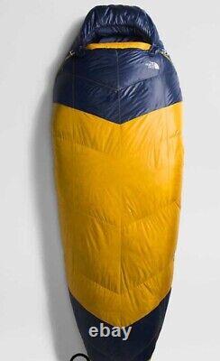 NWT The North Face One Bag 800-Down Multi Layer Sleeping Bag Long Blue Yellow