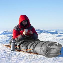 NatureHike Mummy Sleeping Bag Ultralight Camping Adult Warm Winter -20 Degree