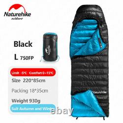 NatureHike Ultralight Envelope Sleeping Bag Goose Down Camping Sleeping Bags
