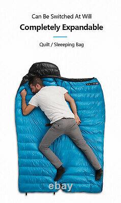 NatureHike Ultralight Envelope Sleeping Bag Goose Down Camping Sleeping Bags