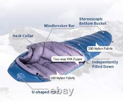 Naturehike Lightweight Portable Sleeping Bag 800 Fill Power Mummy Goose Down Bag