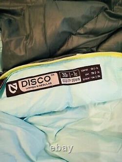 Nemo Disco 30 Womens regular Down Sleeping Bag Long green New