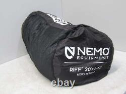 Nemo Equipment Riff 30 Men's Spoon Sleeping Bag Regular Blaze/Deepwater