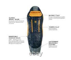 Nemo Men Disco 15 Sleeping Bag Long Length Torch/Stormy Night New