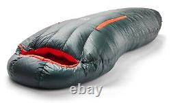 Nemo Men's Riff 15 Down Regular Ember Red/Deep Water Sleeping Bag