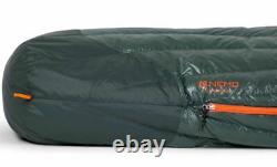 Nemo Riff 15 Degree Sleeping Bag 811666030993 Ember Red / Deep Water Regular