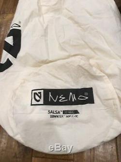 Nemo Salsa 30 Sleeping Bag 650 Down EXCELLENT Condition- Free Shipping