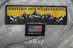New! Limited Edition Western Mountaineering FlyLite Down Sleeping Bag 6'6