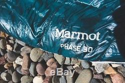 New Marmot Phase 30 ultralight 850 Down sleeping bag Pertex 18oz Fast shipping