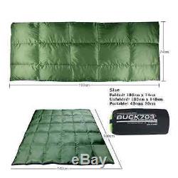 New Military Outdoor Camping Authentic goose down sleeping bag 4 Season(-10+10)