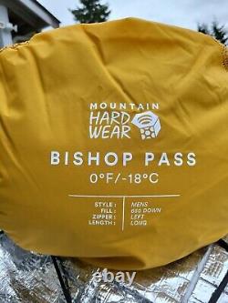 New Mountain Hardwear Bishop Pass Long 0F /-18C Mens Unisex sleeping bag