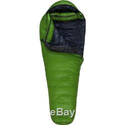 New Western Mountaineering Versalite 6' Green Goose Down Sleeping Bag Left Zip