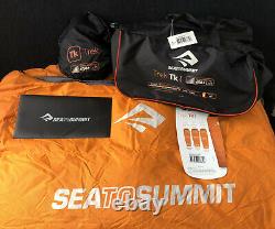 New open box Sea to Summit Trek Tk I Sleeping Bag 650 Fill Long Left