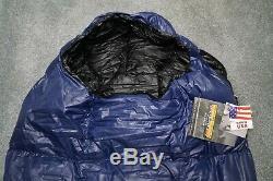 New with Tags! $365 Western Mountaineering Caribou MF 35 Degree Sleeping Bag 6' LZ