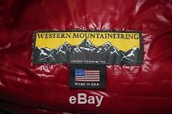 New with Tags! $425 Western Mountaineering Summerlite 32 Degree Sleeping Bag 6' RZ