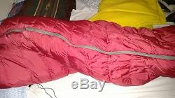 North Face Goose Down Sleeping Bag Top End display model. 3-4 season. 800 fill