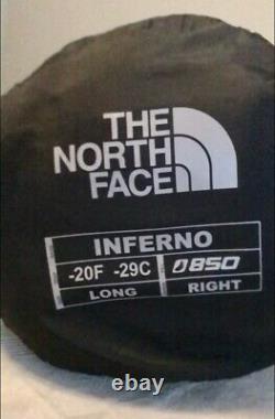 North Face Inferno 850 Down Sleeping Bag -20/-29C