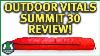 Outdoor Vitals Summit 30 Down Sleeping Bag Review