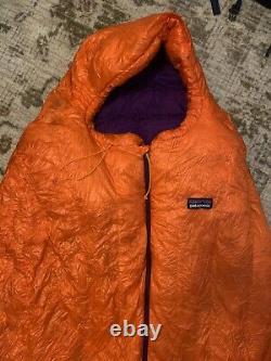 Patagonia 850 Down Sleeping Bag, Orange, Purple/, 19 F/-7 C