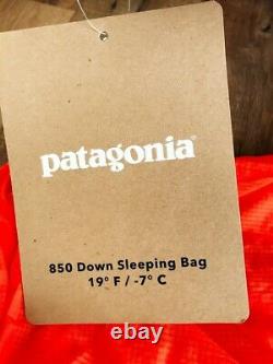 Patagonia 850 Fill Down Sleeping Bag 19F Short
