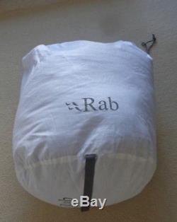 RAB Neutrino 400 Down Sleeping Bag Excellent Condition RRP 335