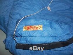 RARE SlumberJack Expedition 0 Degree Sleeping Bag Goose Down Vintage USA 1973