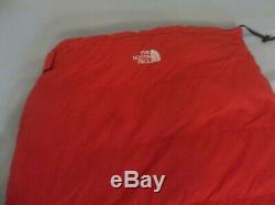 RARE The North Face Chrysalis 10 Degree Sleeping Bag Goose Down SOFT USA Red
