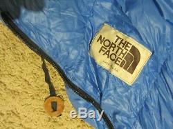 RARE The North Face Chrysalis 25 Degree Sleeping Bag 550 Goose Down BROWN LABEL