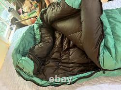 READ Feathered Friends -10 Widgeon Goose Down Sleeping Bag Gore-tex USA Long +3