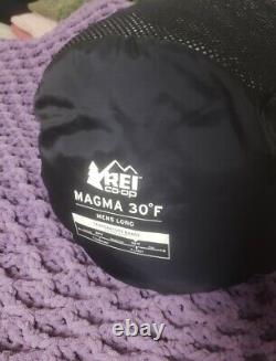 REI Brand NEW MAGMA Sleeping Bag Sz LONG 850 FP Goose Down Ultralight Pertex