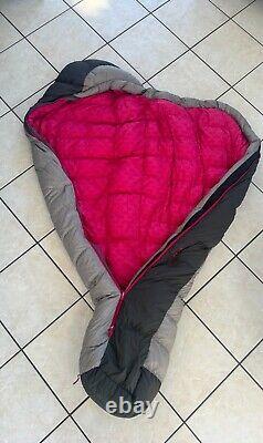 REI Co-op 30 Degree Sleeping Bag Women's (Size Regular) Grey Mist/Pink