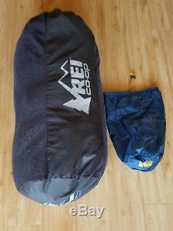 REI Co-op Igneo 25 Sleeping Bag 700-Fill Down Ultra Light Long Length MSRP $280