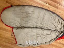 REI DOWN MUMMY BAG, Red, Mountaineering Level Warmth, Vintage, No Rips/Tears