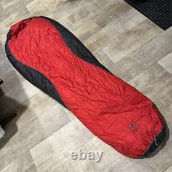 REI E1 Elements+10F 700 Goose Down Sleeping Bag Red