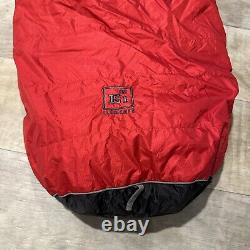 REI E1 Elements+10F 700 Goose Down Sleeping Bag Red