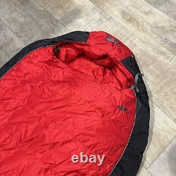 REI E1 Elements+10F 700 Goose Down Sleeping Bag Red